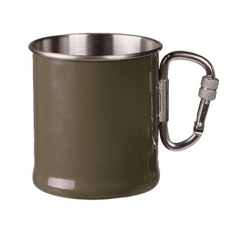 Gobelet mousqueton  S/STELL 250 ml