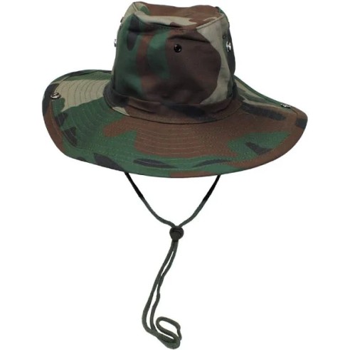 Chapeau de brousse MILTEC camo woodland