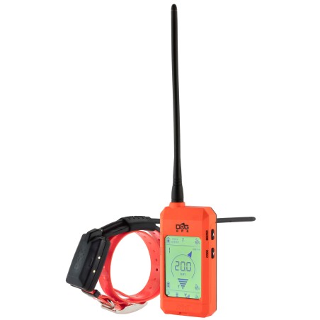 Collier GPS DOGTRACE orange fluo