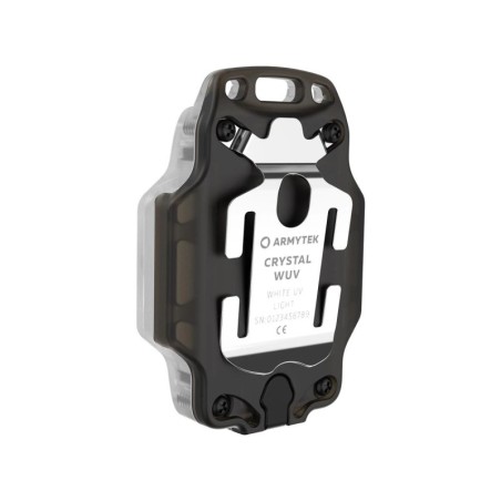 Lampe de poche multi-usages compacte, Arlytek Crystal WUV grise