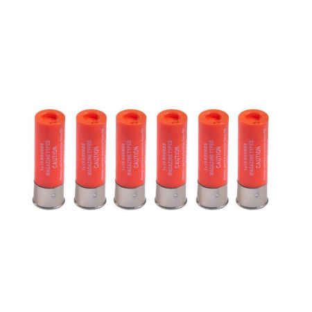 Pack de 6 cartouches Airsoft  fusil à pompe