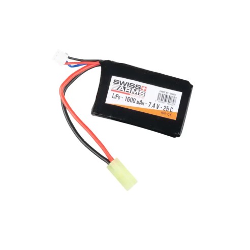 Batterie pack Swiss arms LIPo 7.4V 1600mAh Mini Tamyia 25C /C