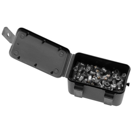 Boite de 150 Plombs rocket tête acier cuivré cal. 4,5mm