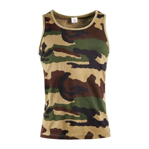 Débardeur coton A.R.E.S camo CE
