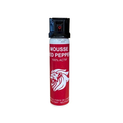 Aérosol mousse poivre Red Pepper LE PROTECTEUR 75ml