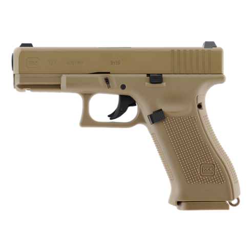 Réplique Glock 19X cal. 4,5 mm (coyote)