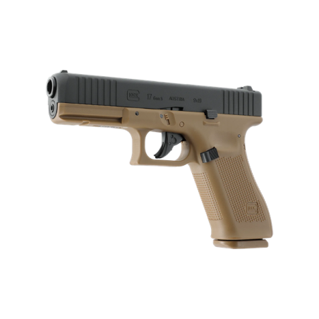 Réplique Glock 17 Gen 5 cal. 4,5 mm (coyote)