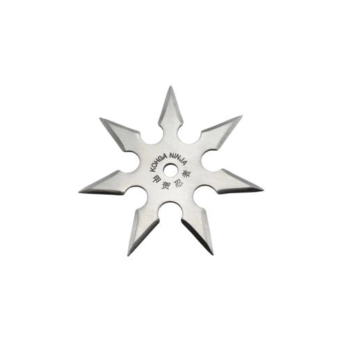 Shuriken 7 branches acier 420 silver - MAXKNIVES