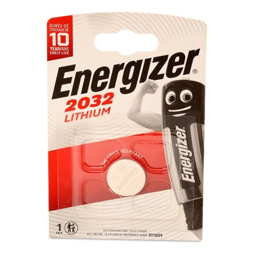 Pile LITHIUM ENERGIZER CR2032 3V