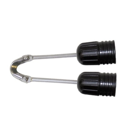 Obus alu bagues métal 16mm