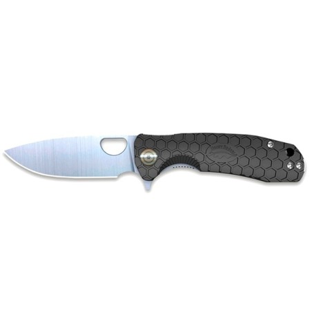 Couteau Honey Badger - 01HO005 - Flipper Medium Black