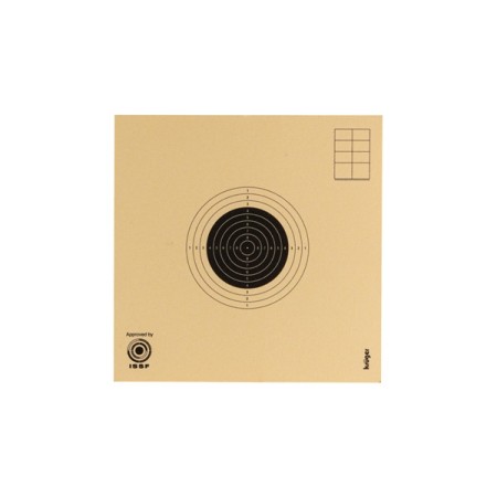 Cartons-cibles 10 x 10 cm carabine 10m