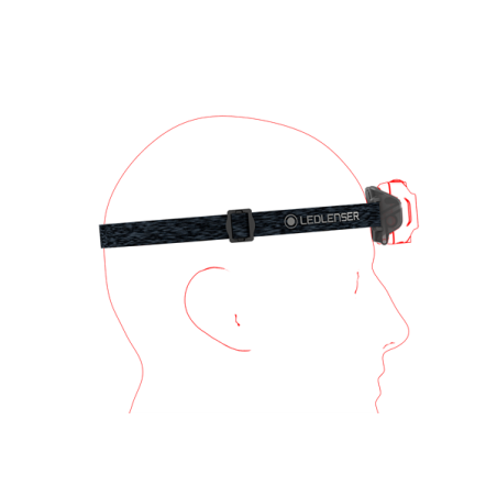 Lampe frontale HF4R Core avec lumière rouge