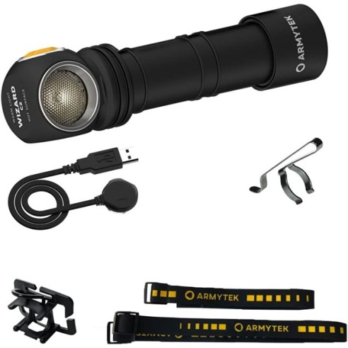 Lampe frontale Armytek Wizard C2 1100 Lumens Max