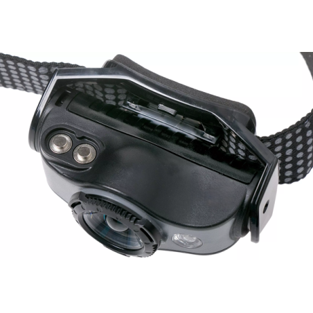 Lampe Frontale LED LENSER Rechargeable Outdoor Série MH5 Noire/grise Max 400 lumens