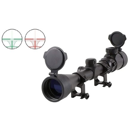 Lunette de visée 3-9X40E rouge et vert