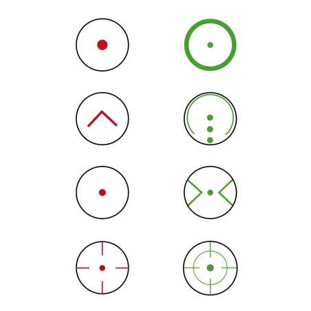 Point rouge et vert Konus Sight Pro R8 1x40