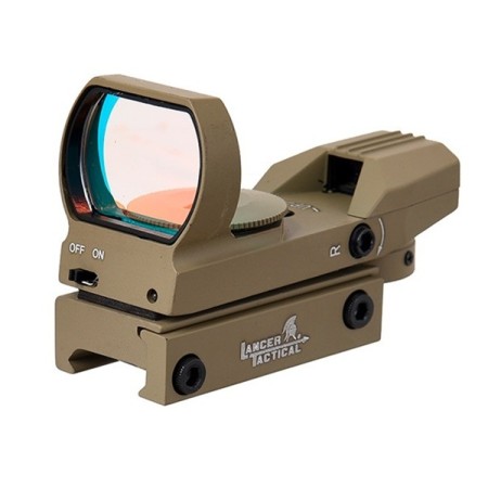 Point rouge spécial Airsoft Reflex 4 réticules rouge / vert