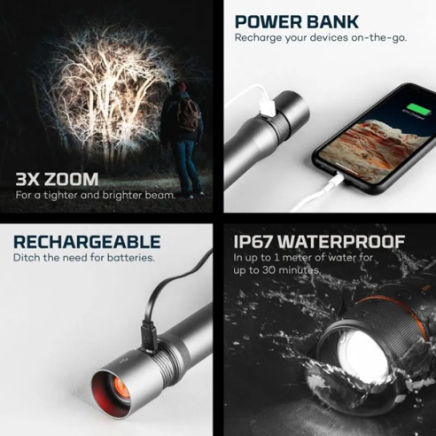 Lampe torche Nebo Davinci 3500 rechargeable