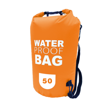 Sac étanche Toile De Bâche 50L - ORANGE