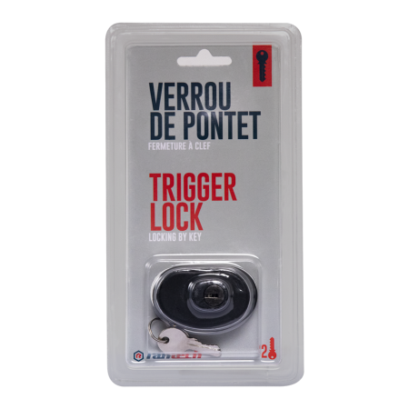 Verrou de pontet à clé