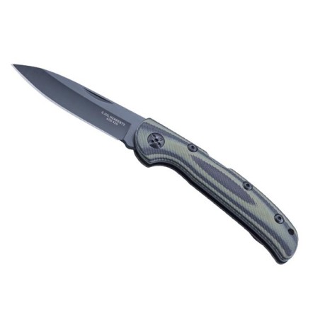 Couteau HERBERTZ G10 vert/noir