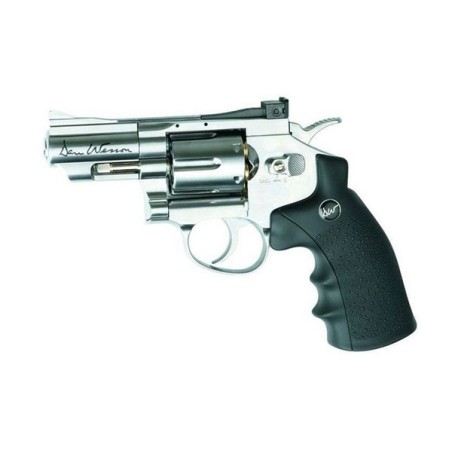 Réplique Revolver CO2 Dan Wesson silver 2,5'' BB's cal. 4,5mm