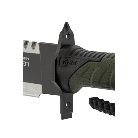 Couteau de survie K25 Corde + Allume-feu + étui