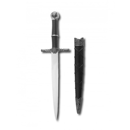 Dague du Loup Légendaire - Réplique Médiévale 38 cm