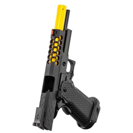 Réplique GBB hi-capa 5.1 noir/Gold Golden Eagle