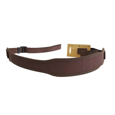 Bretelle nylon/caoutchouc marron CZ