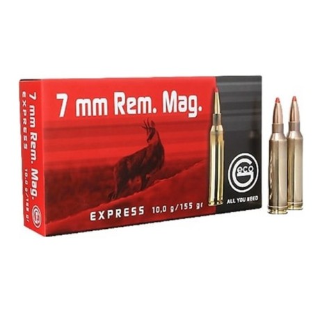 Cartouche GECO Cal.7MM REM MAG EXPRESS 10,0G