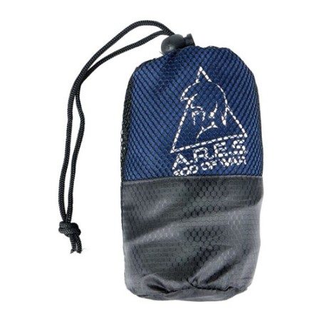 Serviette A.R.E.S microfibre bleu