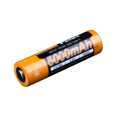 Accu FENIX Rechargeable 21700 3.6V 5000mAh USB-C