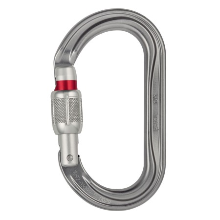 Mousqueton PETZL OK SCREW LOCK